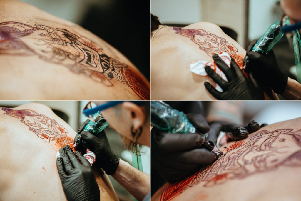 L'ultimo tatuaggio di Vanni. Il Demone giapponese Hannya